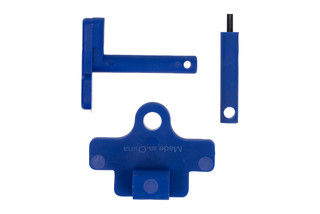 NcSTAR VISM AR-15 Front Receiver Pin Tools features blue polymer construction.